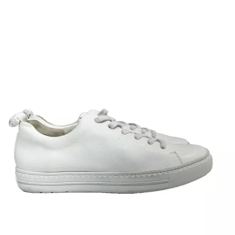 $420 Paul Green Ajay Sport Sneakers Low Top White Leahter 11 (Te2) View 2